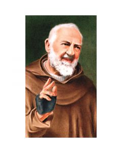 Padre Pio Glorification Holy Card