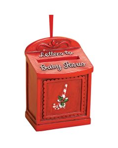 Letters to Baby Jesus Ornament