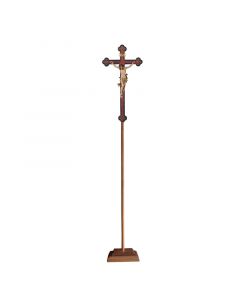 Processional Crucifix - Cross Baroque Antique Style