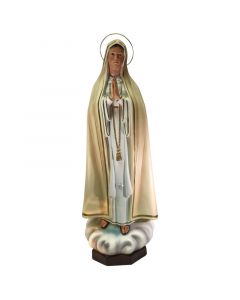 Pilgrim Virgin with Glass Eyes Statue