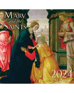 Mary and the Saints Wall Calendar