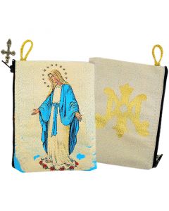 LADY OF GRACE TAPESTRY ICON POUCH