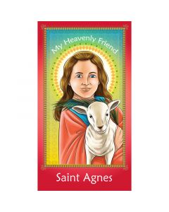 Children's St Agnes Holy Card