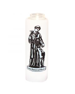 St Francis 6 Day Candle