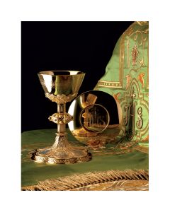 Gothic Chalice and Paten