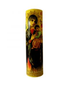 Our Lady Of Perpetual Help LED Candle