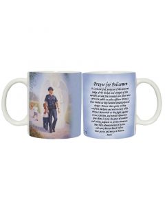 Prayer for Policeman Mug