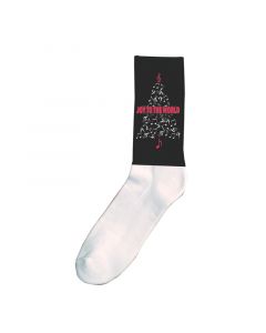 Joy To The World Christmas Socks