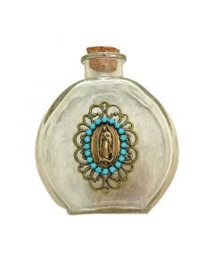 Our Lady Of Guadalupe Vintage Holy Water Bottle