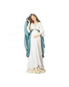 Pregnant Madonna Statue