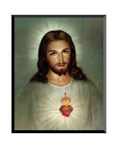 Sacred Heart Traditional Art Wall Plaque