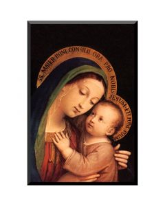 Our Lady Of Good Counsel Traditional Art Wall Plaque