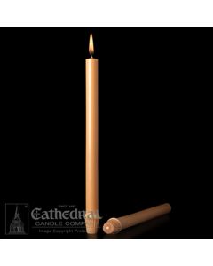 Unbleached Beeswax Candle - Box of 18