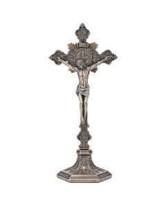 St Benedict Crucifix With Base 