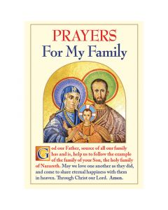 Prayers For My Family Prayer Cards - Pkg 20