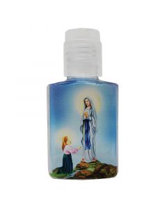 Our Lady Of Lourdes Plastic Holy Water Bottle