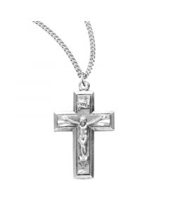 Sterling Silver Small Thick Cross