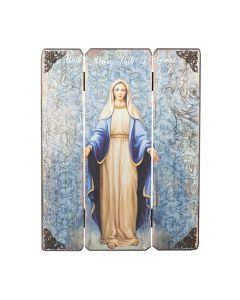 Hail Mary Full Of Grace Plaque