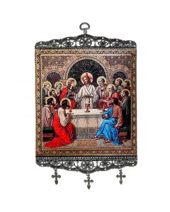 Last Supper Icon Tapestry Banner