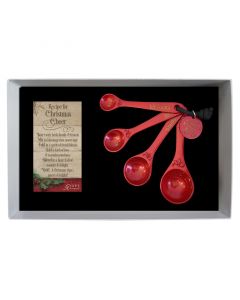 Recipe for Christmas Cheer Measuring Spoons