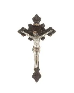 Two Toned Veronese St. Benedict Crucifix 