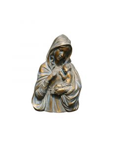 Madonna and Child Outdoor Bust