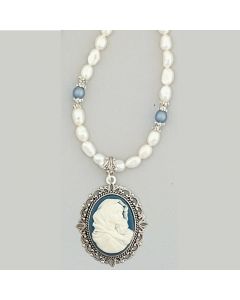 Madonna of the Streets Cameo Pendant