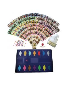 SaintCards Deluxe Starter Set and Blue Game Mat