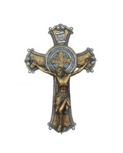 St Benedict 2-Tone Crucifix