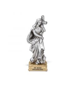 St Mary Magdalene Pewter Patron Saint Statue