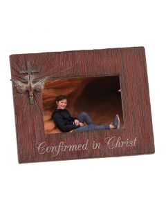 Distressed Confirmation Photo Frame