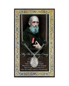 Father Solanus Pewter Patron Saint Medal