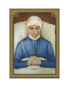 Anne Catherine Emmerich Plaque and Holy Card Gift Set