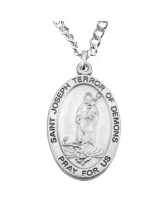 St Joseph Terror of Demons Medal
