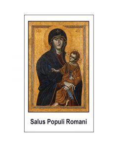 Our Lady Salus Populi Romani Holy Card
