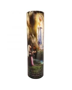 Our Lady of Lourdes LED Candle