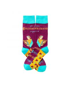 St Cecelia Religious Socks