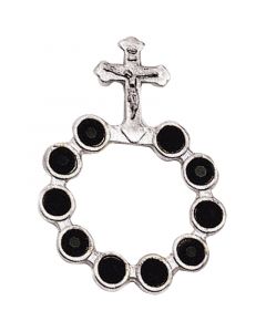 Swarovski Crystal Ring Rosary