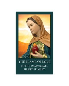 Flame of Love Holy Card