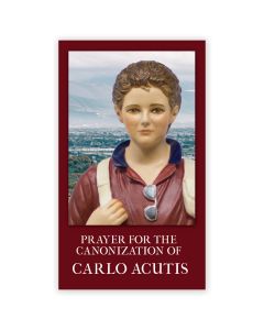 Carlo Acutis Holy Card
