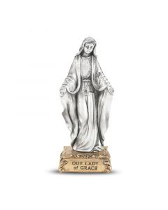 OL Grace Pewter Patron Saint Statue