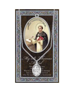 Thomas Pewter Patron Saint Medal