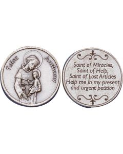 Anthony Catholic Pocket Coin