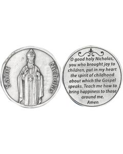 Nicholas Catholic Pocket Coin