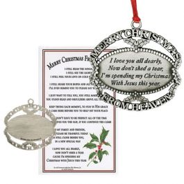 Merry Christmas from Heaven Ornament