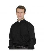 RJ Toomey Long Sleeve Clergy Tab Shirt