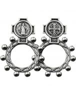 Cross of St Benedict Ring Rosary