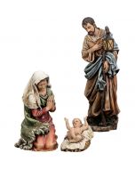 Holy Family 39" Scale Colored Nativity