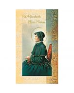 Elizabeth Ann Seton Mini Lives of the Saints Holy Card
