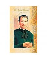 John Bosco Mini Lives of the Saints Holy Card